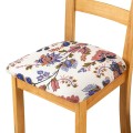 ELASTYCZNY POKROWIEC NA SIEDZISKO KRZESŁA DO KUCHNI - JADALNI - SALONU - JASNY KWIATY.jpeg