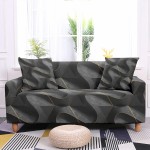POKROWIEC NA KANAPĘ - SOFĘ - MODERN - GOLD WAVES