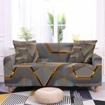 POKROWIEC NA KANAPĘ - SOFĘ - MODERN - GOLDEN GRAY PLATE