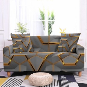 POKROWIEC NA KANAPĘ - SOFĘ - MODERN - GOLDEN GRAY PLATE