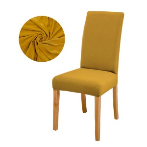 Elastyczny pokrowiec na krzesło - MINERAL UMBER