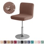 Żakardowy pokrowiec na krzesło barowe - hotelowe - BUFFALO SOLDIER