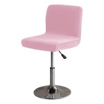 Aksamitny pokrowiec na krzesło barowe - hotelowe - BEETROOT RICE