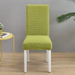 Żakardowy pokrowiec na krzesło wodoodporny - AVOCADO CREAM