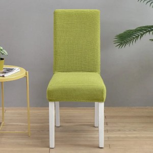 Żakardowy pokrowiec na krzesło wodoodporny - AVOCADO CREAM