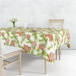 Obrus świąteczny - materiałowy - gładki - Pierniki