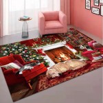 Dywan świąteczny do salonu - jadalni - Cosy Chimney.jpeg