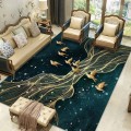 Nowoczesny dywan - Do salonu - Golden Birds.jpeg