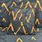 Poszewka na poduszke - 45x45cm - Glitter Stripes