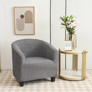 Pokrowiec na fotel klubowy - FROST GREY