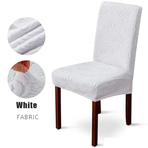 Żakardowy pokrowiec na krzesło - Creased - Biały.jpeg