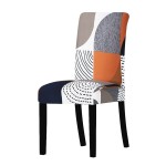 POKROWIEC NA KRZESŁO DO KUCHNI - JADALNI - SALONU - JESIENNY