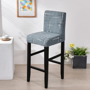 Elastyczny pokrowiec na krzesło barowe - hotelowe - Crack