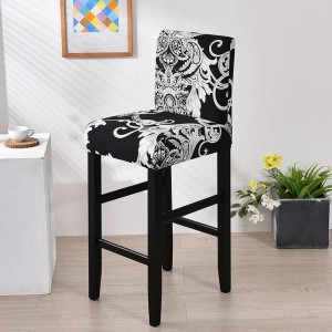 Elastyczny pokrowiec na krzesło barowe - hotelowe - INDIANA II