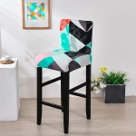 Elastyczny pokrowiec na krzesło barowe - hotelowe - PHANTOM HUE