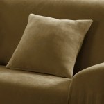 Pluszowa poszewka na poduszke - 45x45cm - 2 szt. - Khaki.jpeg