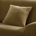Pluszowa poszewka na poduszke - 45x45cm - 2 szt. - Khaki.jpeg