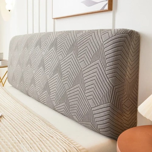 Żakardowy pokrowiec na zagłówek - oparcie łóżka - Arrows - MITHRIL.jpeg