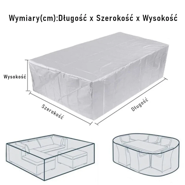 Pokrowiec na zestaw ogrodowy - od 40x40x40cm do 330x220x90cm - biały - jak zmierzyć.jpg