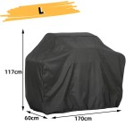 Pokrowiec na grill - wodoodporny - od 100x66x80cm do 190x71x117cm - rozmiar l.jpeg
