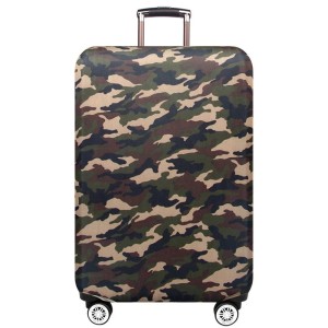 Elastyczny pokrowiec na walizkę - Camo