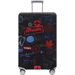 Elastyczny pokrowiec na walizkę - Worldwide