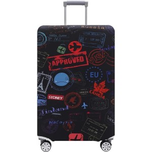 Elastyczny pokrowiec na walizkę - Worldwide