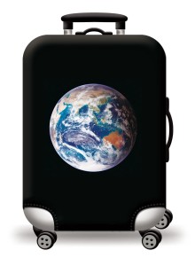 Elastyczny pokrowiec na walizkę - Earth