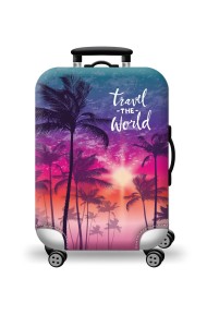 Elastyczny pokrowiec na walizkę - Miami Vibe