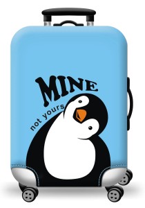 Elastyczny pokrowiec na walizkę - Penguin