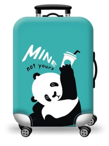 Elastyczny pokrowiec na walizkę - Sweet Panda