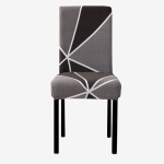 POKROWIEC NA KRZESŁO DO KUCHNI - JADALNI - SALONU - Dark Simple