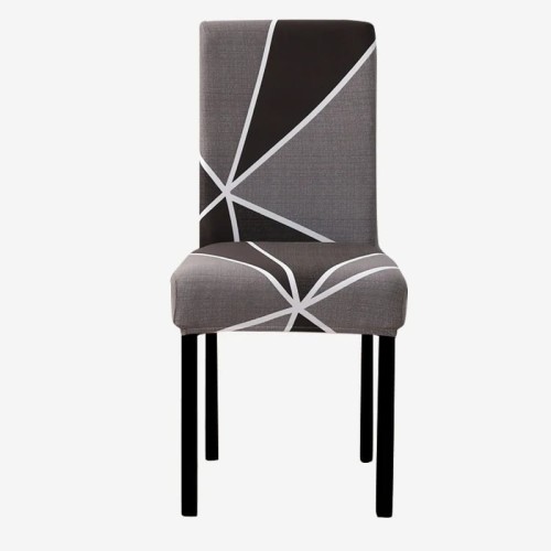 POKROWIEC NA KRZESŁO DO KUCHNI - JADALNI - SALONU - Dark Simple.jpeg