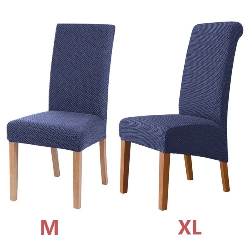 Żakardowy pokrowiec na krzesło - chevron - Navy Blue.jpeg