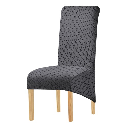 Żakardowy pokrowiec na krzesło XL - romb - SILVER FILIGREE.jpg