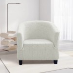 Żakardowy pokrowiec na fotel klubowy - hexagon - LIGHT YEAR