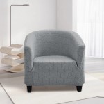 Żakardowy pokrowiec na fotel klubowy - hexagon - RHYTHM BLUES