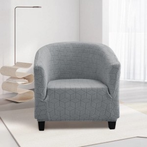 Żakardowy pokrowiec na fotel klubowy - hexagon - RHYTHM BLUES