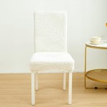 Żakardowy pokrowiec na krzesło - palma - SNOW FALL