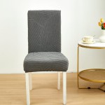 Żakardowy pokrowiec na krzesło - tropical - CROOKED RIVER