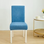 Żakardowy pokrowiec na krzesło - rose - GREENLAND BLUE