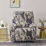 Elastyczny pokrowiec na fotel rozkładany - ELEGANCE