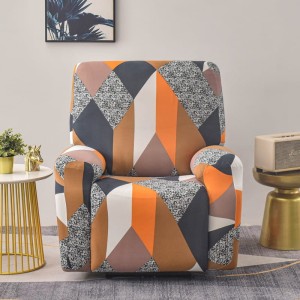 Elastyczny pokrowiec na fotel rozkładany - JESIEŃ