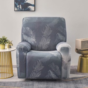 Elastyczny pokrowiec na fotel rozkładany - Piume delicate