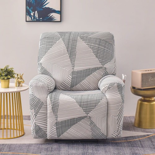 Elastyczny pokrowiec na fotel rozkładany - SZARA SIATKA.jpg