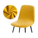 Welurowy pokrowiec na krzesło z okrągłym oparciem - ANGRY HORNET