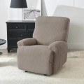 Żakardowy pokrowiec na fotel rozkładany - chevron - Taupe.jpg
