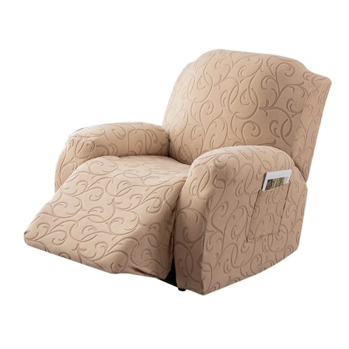 Żakardowy pokrowiec na fotel rozkładany - viti - KILIM BEIGE.jpg