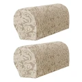 Żakardowe pokrowce na boki kanapy 2 szt. - reale - RUSTIC ROSE.webp
