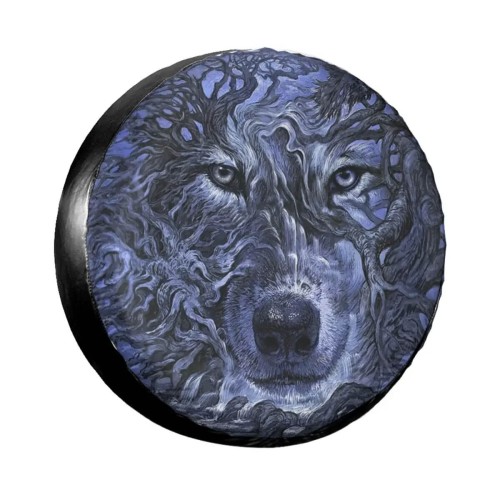 Pokrowiec na koło zapasowe - Magic Wolf.jpg